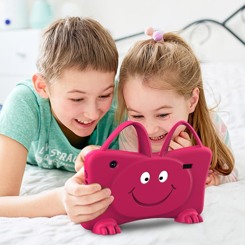 Trayoo تابلت للأطفال 7 بوصة لتعلم الأطفال مع واي فاي، يوتيوب، كاميرا مزدوجة، شاشة تعمل باللمس، تحكم أبوي، تابلت للأطفال للأولاد والبنات (وردي) - Image 5